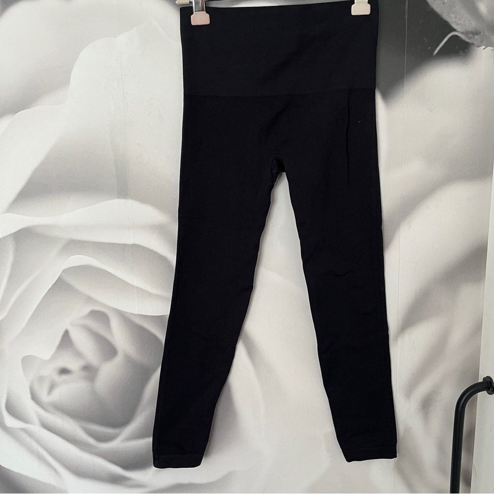 Spanx Black Leggings size Large